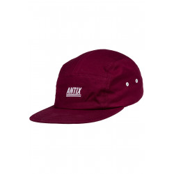 Futura 5 Panel Cap Bordeaux