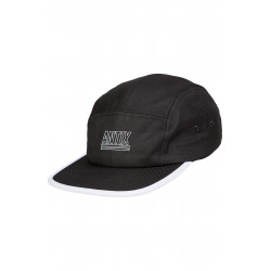 Digital 5 Panel Cap Black