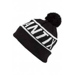 Turb Beanie Black White