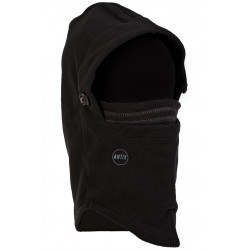 Hood Fleece Neckwarmer Black