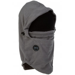 Fleece Hood Neckwarmer Grey