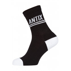 Linea Socks Black White