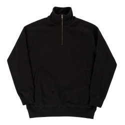 Half Zip Sweatshirt Black