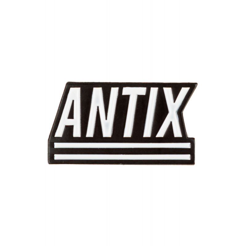 Antix Logo Pin Black