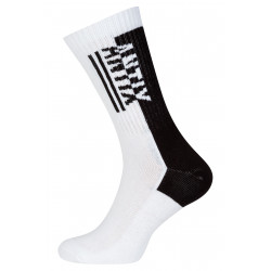 Bicolor Socks White Black