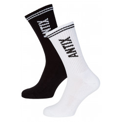 Ring Socks Black White