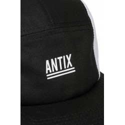 Antix Kontrast 5 Panel Cap Black White