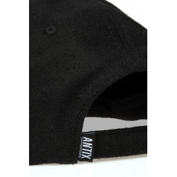 Antix Vita 6 Panel Wool Cap Black