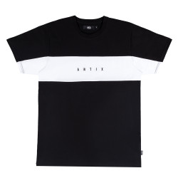 Bicolor T-Shirt Black