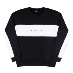 Bicolor Sweatshirt Black