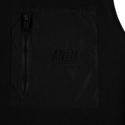 Antix Fleece Vest Black