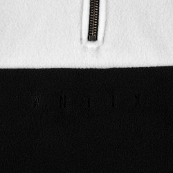 Antix Contrast Fleece Sweatshirt White Black
