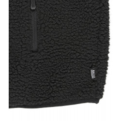 Antix Sherpa Fleece Half Zip Jacket Black