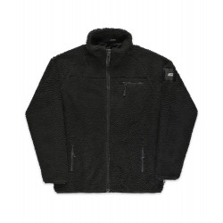 Sherpa Fleece Jacket Black