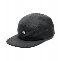 Wool 5 Panel Cap Dark Grey