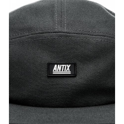 Antix Wool 5 Panel Cap Dark Grey