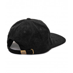 Antix Sane Corduroy 6 Panel Cap Black