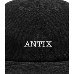 Antix Sane Corduroy 6 Panel Cap Black