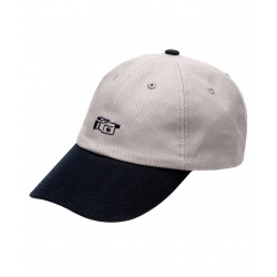 Antix Vaux Dad Cap Grey Navy