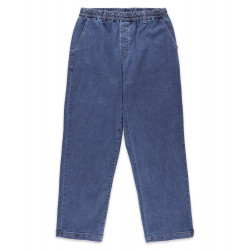 Slack Denim Pants Dark Blue