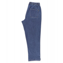 Antix Slack Denim Pants Dark Blue