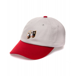 Teatrum Dad Cap Grey Red