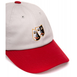 Antix Teatrum Dad Cap Grey Red