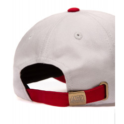 Antix Teatrum Dad Cap Grey Red