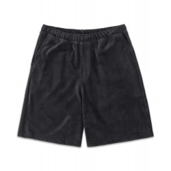 Slack Cord Shorts Black