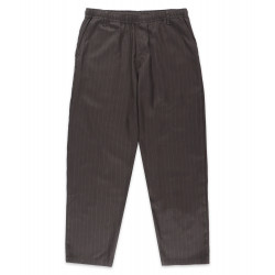 Slack Pinstripes Pants Brown