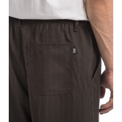 Antix Slack Pinstripes Pants Brown