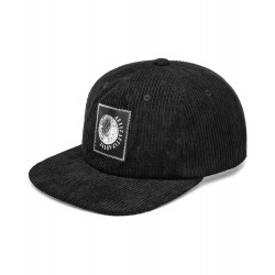 Globos Cord 6 Panel Cap Black