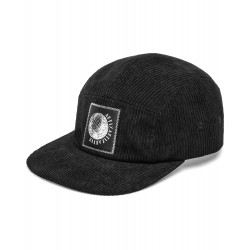 Globos Cord 5 Panel Cap Black