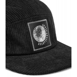 Antix Globos Cord 5 Panel Cap Black