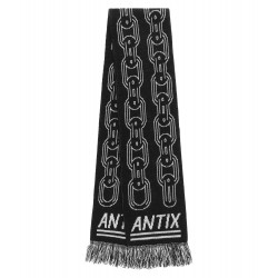 Chains Scarf Black