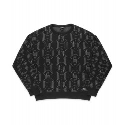 Antix Chains Organic Knit Sweatshirt Black