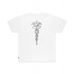 Caduceus T-Shirt White