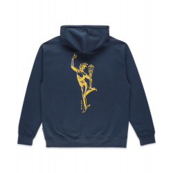 Hermes Organic Hoodie Navy