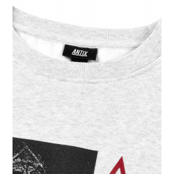 Antix Perikles Organic Sweatshirt Heather White
