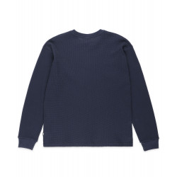 Antix Simplex Thermal Waffle Organic Longsleeve Midnight Navy