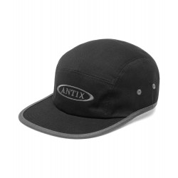 Simplex 5 Panel Cap Black
