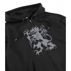 Antix Draco Organic Zip-Hoodie Black