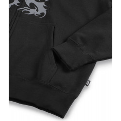 Antix Draco Organic Zip-Hoodie Black
