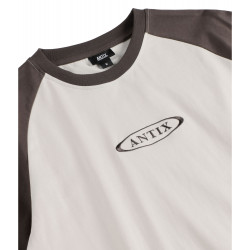 Antix Simplex Raglan Organic T-Shirt Chocolate Sand