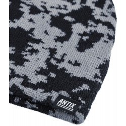 Antix Camo Skull Beanie Black