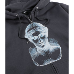 Antix Esperit Zip-Hoodie Slate Grey