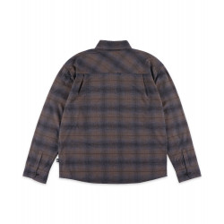 Antix Simplex Flanell T-Shirt Brown Black Check
