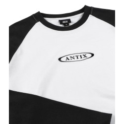 Antix Simplex Raglan Organic Longsleeve Black White
