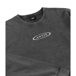 Antix Simplex Organic Longsleeve Washed Black